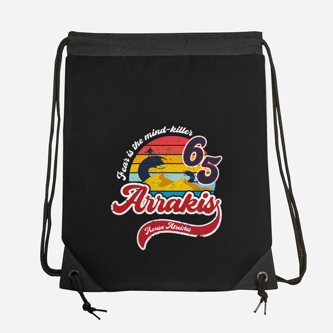 Arrakis-none drawstring bag-DrMonekers