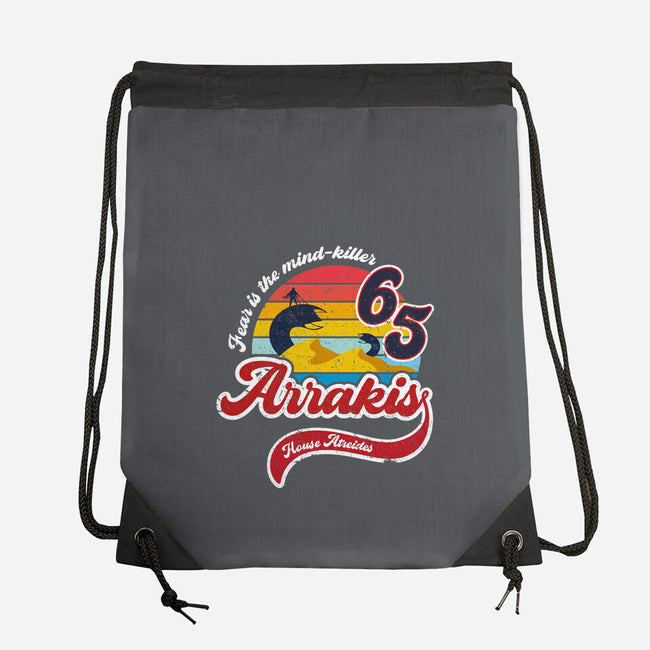Arrakis-none drawstring bag-DrMonekers