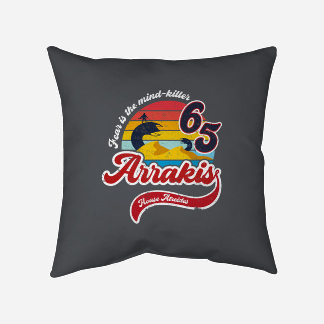 Arrakis-none removable cover w insert throw pillow-DrMonekers