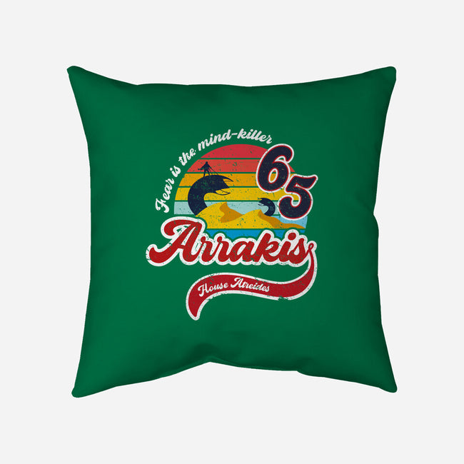 Arrakis-none removable cover w insert throw pillow-DrMonekers
