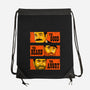 Richmond Western!-none drawstring bag-Raffiti