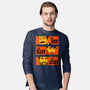 Richmond Western!-mens long sleeved tee-Raffiti