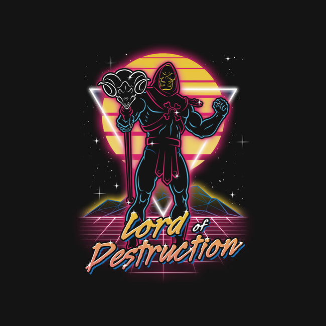 Retro Lord Of Destruction-youth basic tee-Olipop