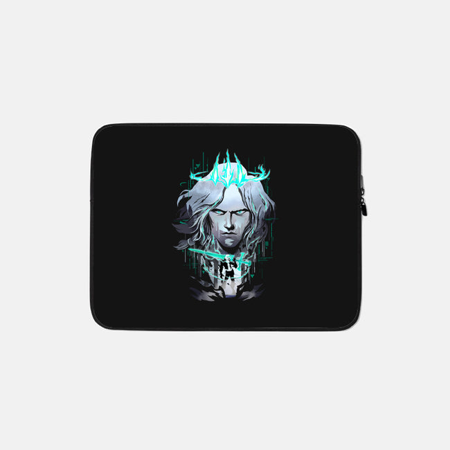 The Ruined King-none zippered laptop sleeve-silentOp
