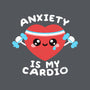 Anxiety Is My Cardio-womens basic tee-NemiMakeit