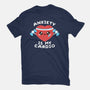 Anxiety Is My Cardio-womens basic tee-NemiMakeit