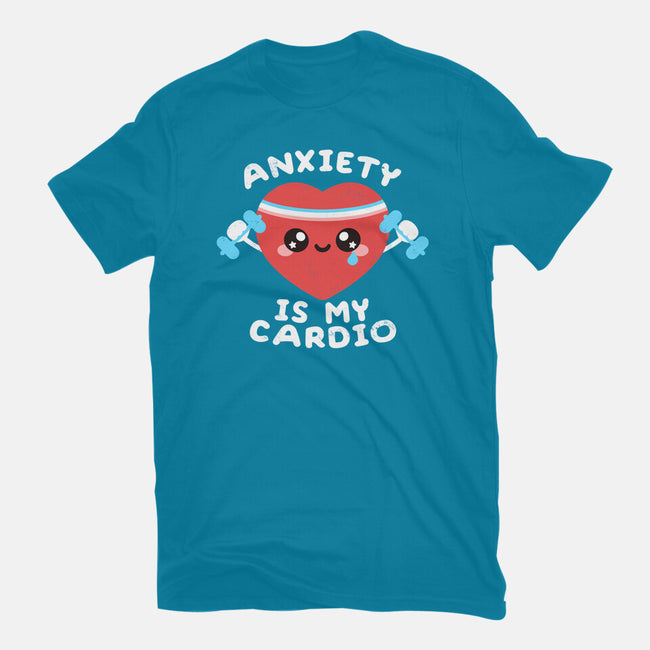 Anxiety Is My Cardio-mens basic tee-NemiMakeit