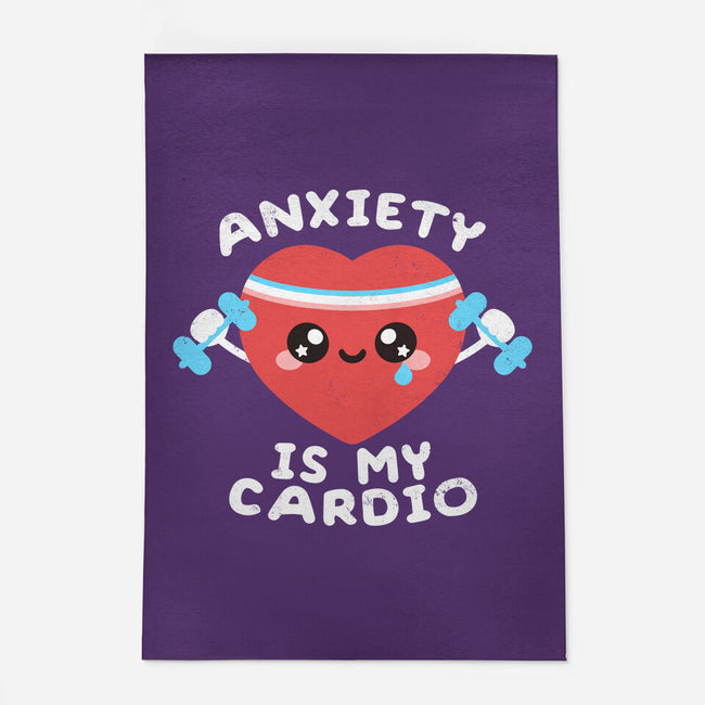 Anxiety Is My Cardio-none indoor rug-NemiMakeit