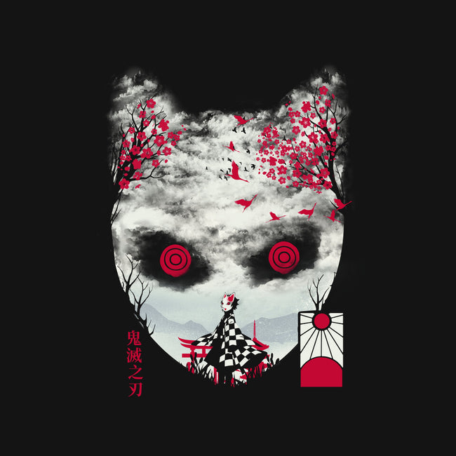 Tanjiro Mask-youth crew neck sweatshirt-dandingeroz