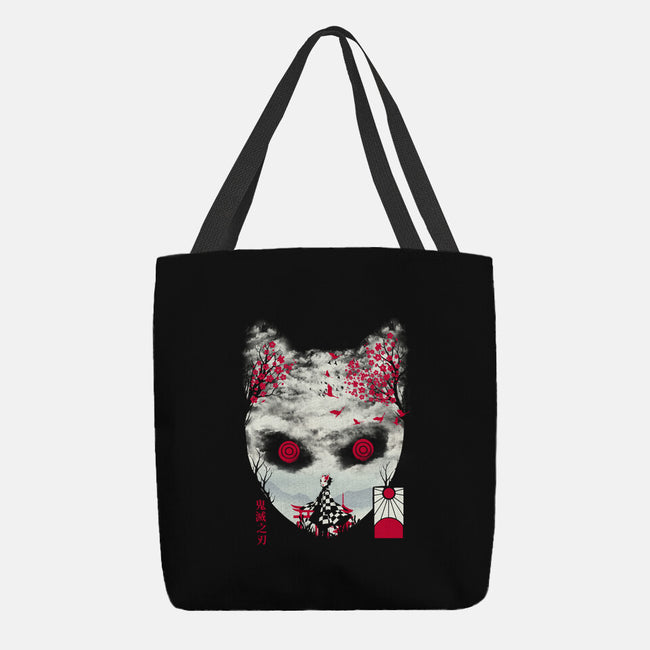 Tanjiro Mask-none basic tote-dandingeroz