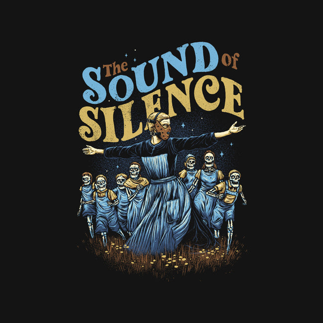The Sound Of Silence-womens racerback tank-glitchygorilla