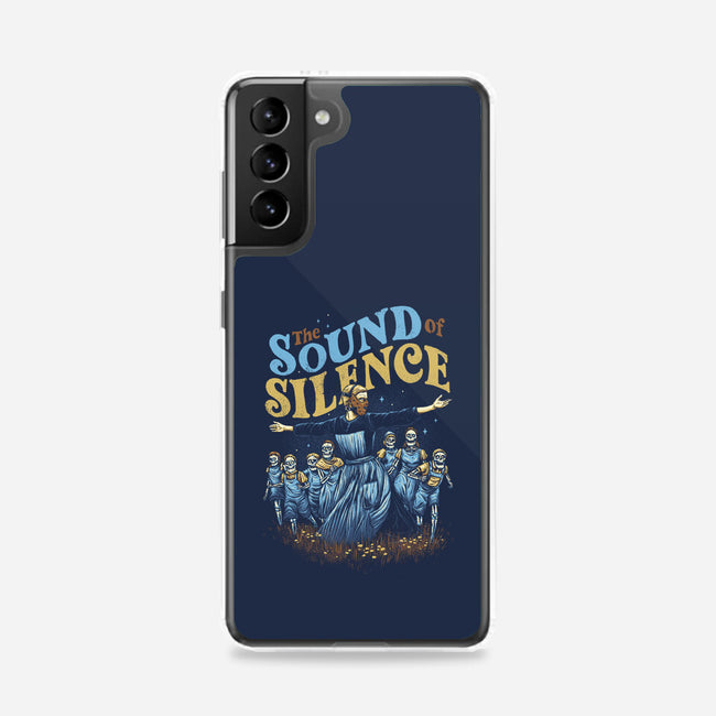The Sound Of Silence-samsung snap phone case-glitchygorilla