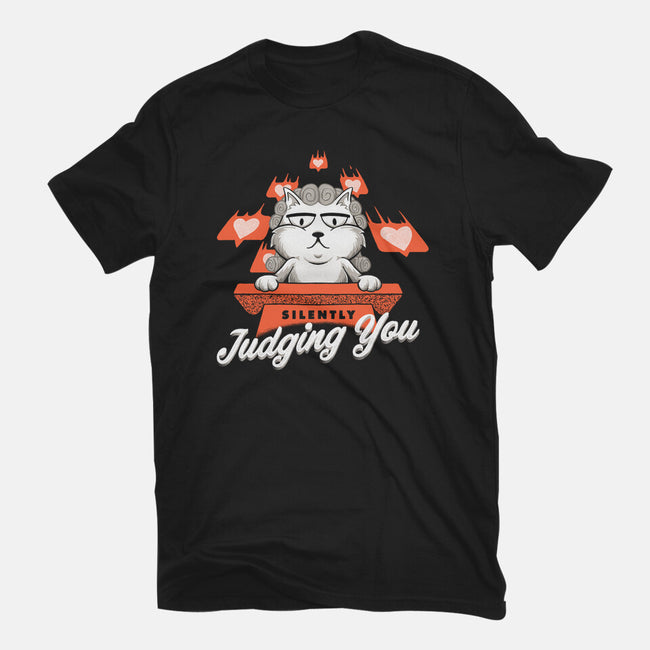 Silently Judging You-mens heavyweight tee-zawitees