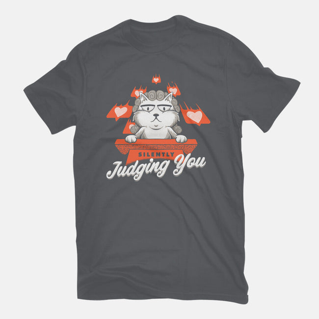 Silently Judging You-mens heavyweight tee-zawitees