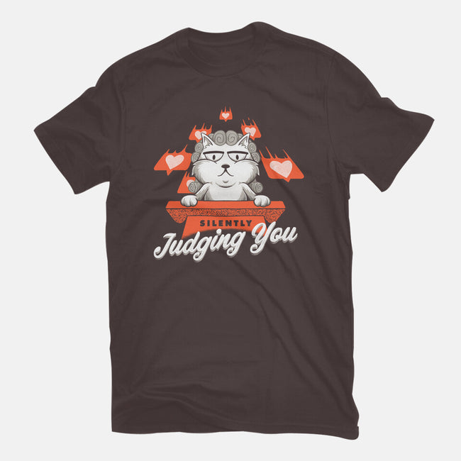 Silently Judging You-womens basic tee-zawitees