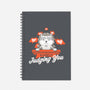 Silently Judging You-none dot grid notebook-zawitees