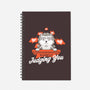 Silently Judging You-none dot grid notebook-zawitees