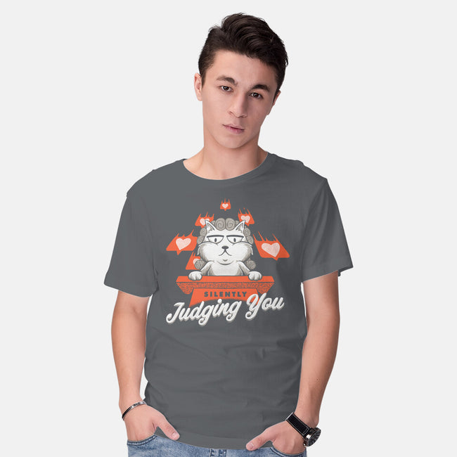 Silently Judging You-mens basic tee-zawitees