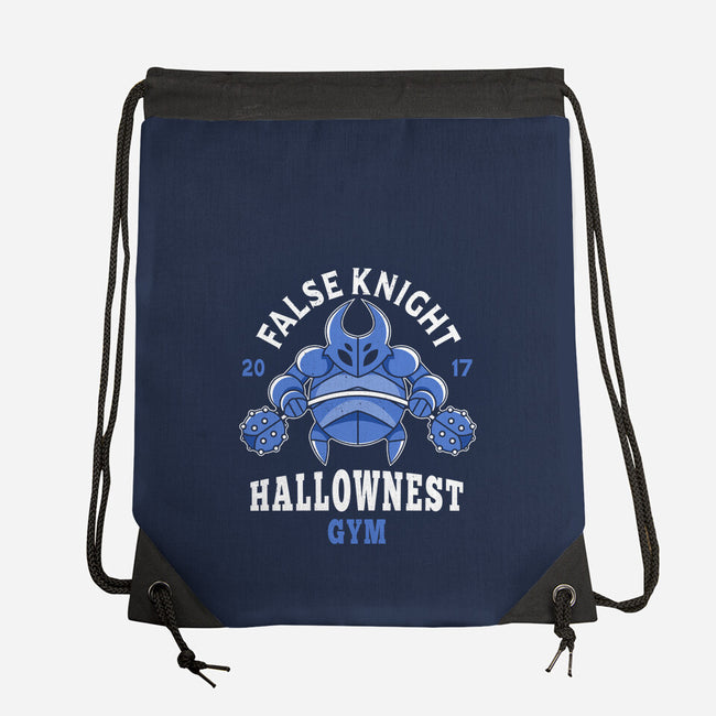 False Knight Gym-none drawstring bag-Logozaste