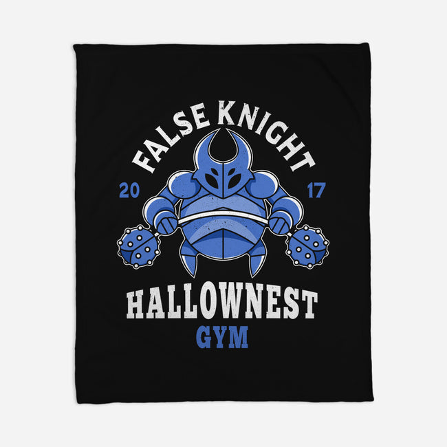 False Knight Gym-none fleece blanket-Logozaste