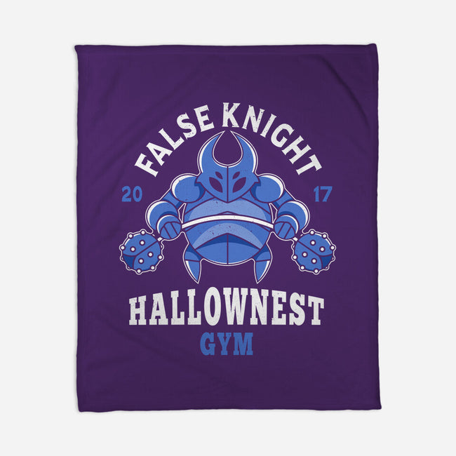 False Knight Gym-none fleece blanket-Logozaste