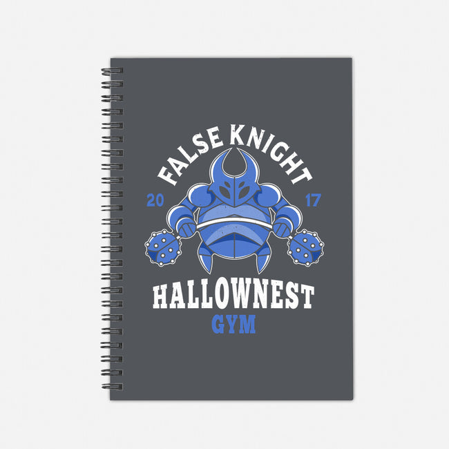 False Knight Gym-none dot grid notebook-Logozaste
