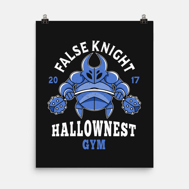 False Knight Gym-none matte poster-Logozaste