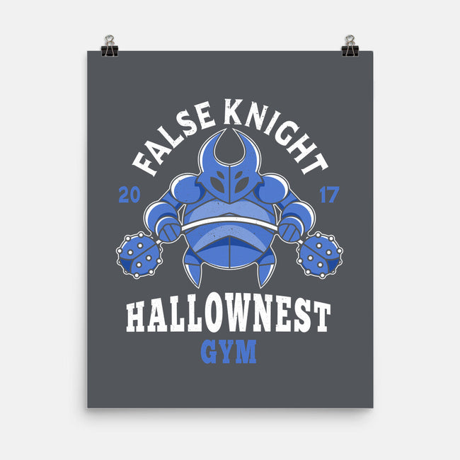 False Knight Gym-none matte poster-Logozaste