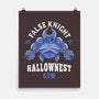 False Knight Gym-none matte poster-Logozaste