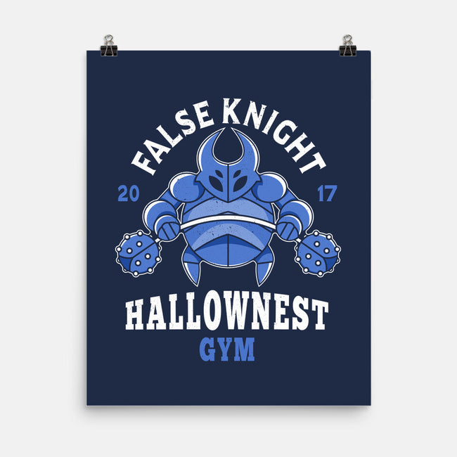 False Knight Gym-none matte poster-Logozaste