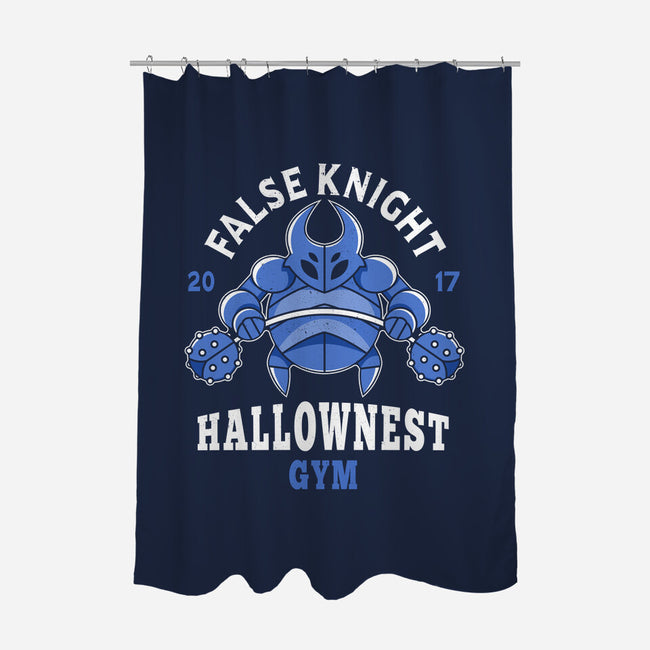 False Knight Gym-none polyester shower curtain-Logozaste