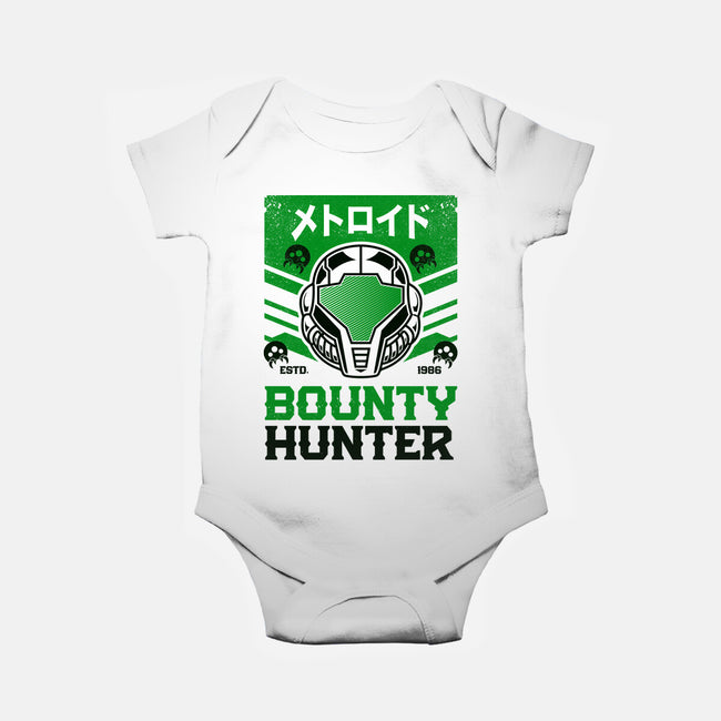 Bounty Hunter In Space-baby basic onesie-Logozaste