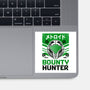 Bounty Hunter In Space-none glossy sticker-Logozaste