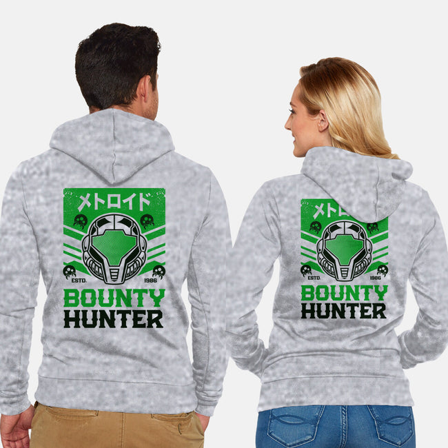 Bounty Hunter In Space-unisex zip-up sweatshirt-Logozaste