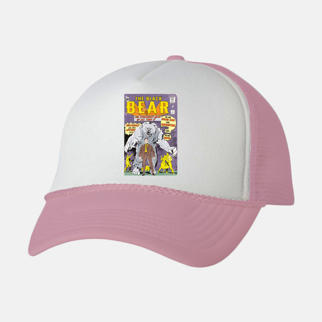 The Black Bear-unisex trucker hat-MarianoSan