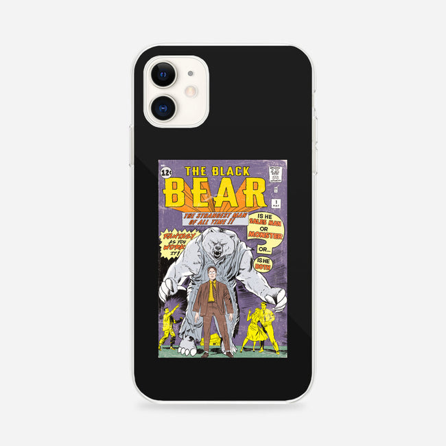 The Black Bear-iphone snap phone case-MarianoSan