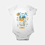 Beer Can X-Ray-baby basic onesie-ilustrata