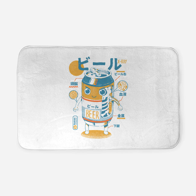 Beer Can X-Ray-none memory foam bath mat-ilustrata