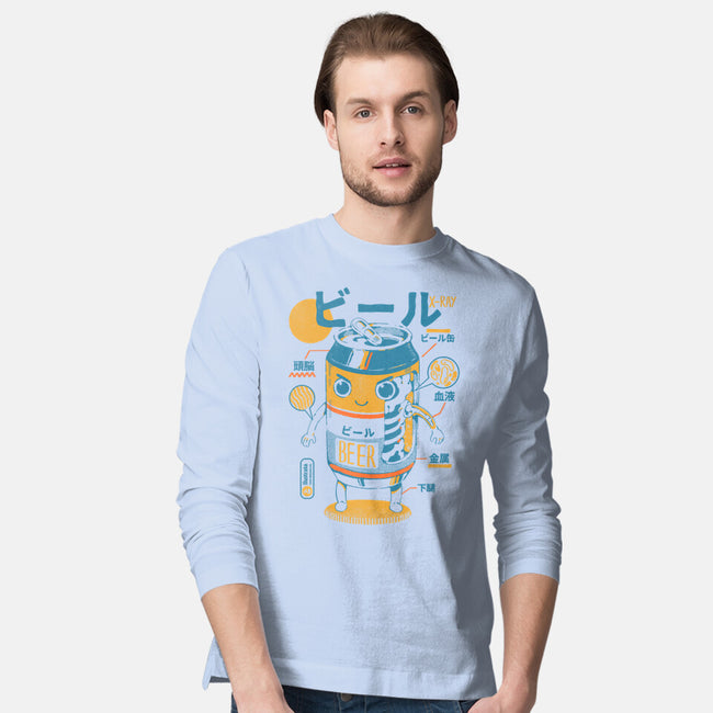 Beer Can X-Ray-mens long sleeved tee-ilustrata