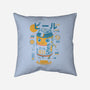 Beer Can X-Ray-none removable cover w insert throw pillow-ilustrata