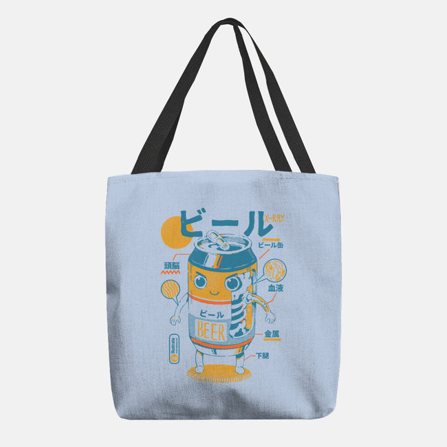 Beer Can X-Ray-none basic tote-ilustrata