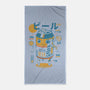 Beer Can X-Ray-none beach towel-ilustrata