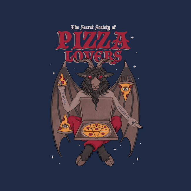 Pizza Lovers-none polyester shower curtain-Thiago Correa