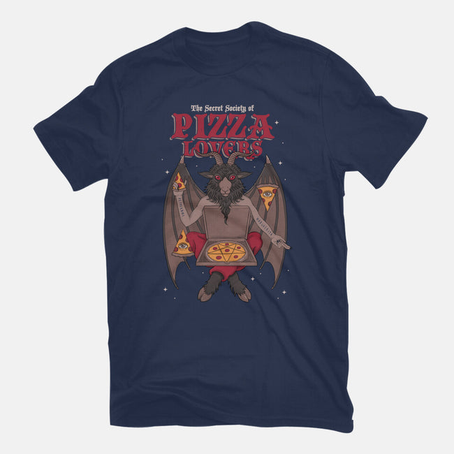 Pizza Lovers-mens heavyweight tee-Thiago Correa