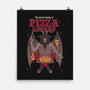 Pizza Lovers-none matte poster-Thiago Correa