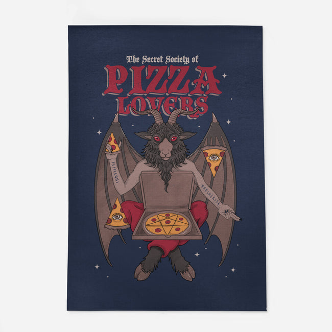 Pizza Lovers-none indoor rug-Thiago Correa