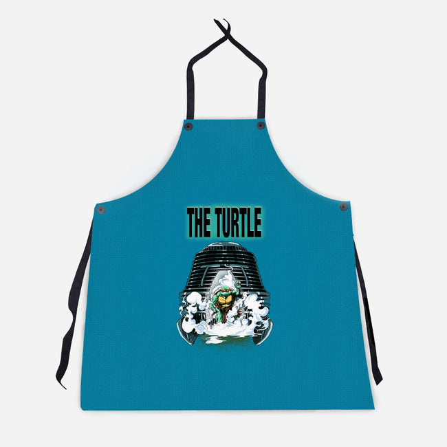 The Turtle-unisex kitchen apron-zascanauta