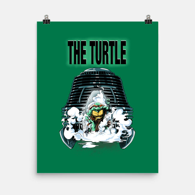 The Turtle-none matte poster-zascanauta