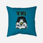 The Turtle-none removable cover throw pillow-zascanauta