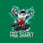 Free Sharky-unisex basic tee-zascanauta